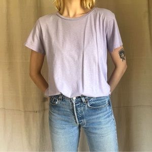 Jungmaven Ojai Tee in Misty Lilac